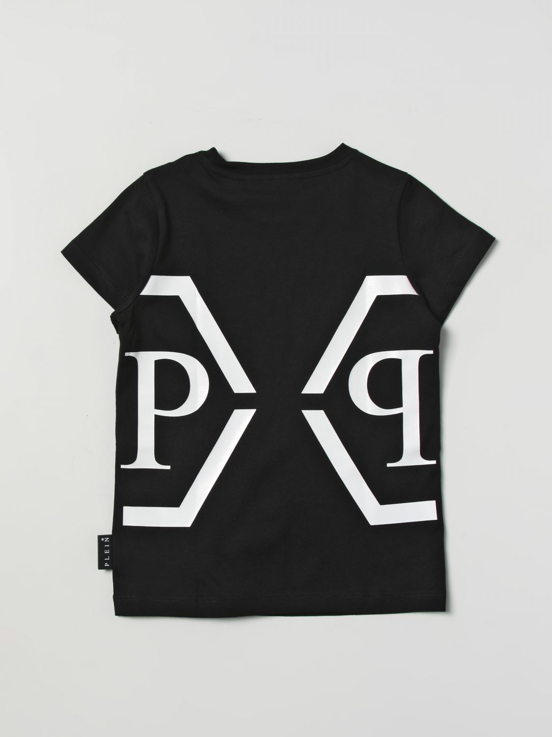 Maladroit taal Dicteren PHILIPP PLEIN: t-shirt for girls - Black | Philipp Plein t-shirt  2OM006LAA23 online on GIGLIO.COM