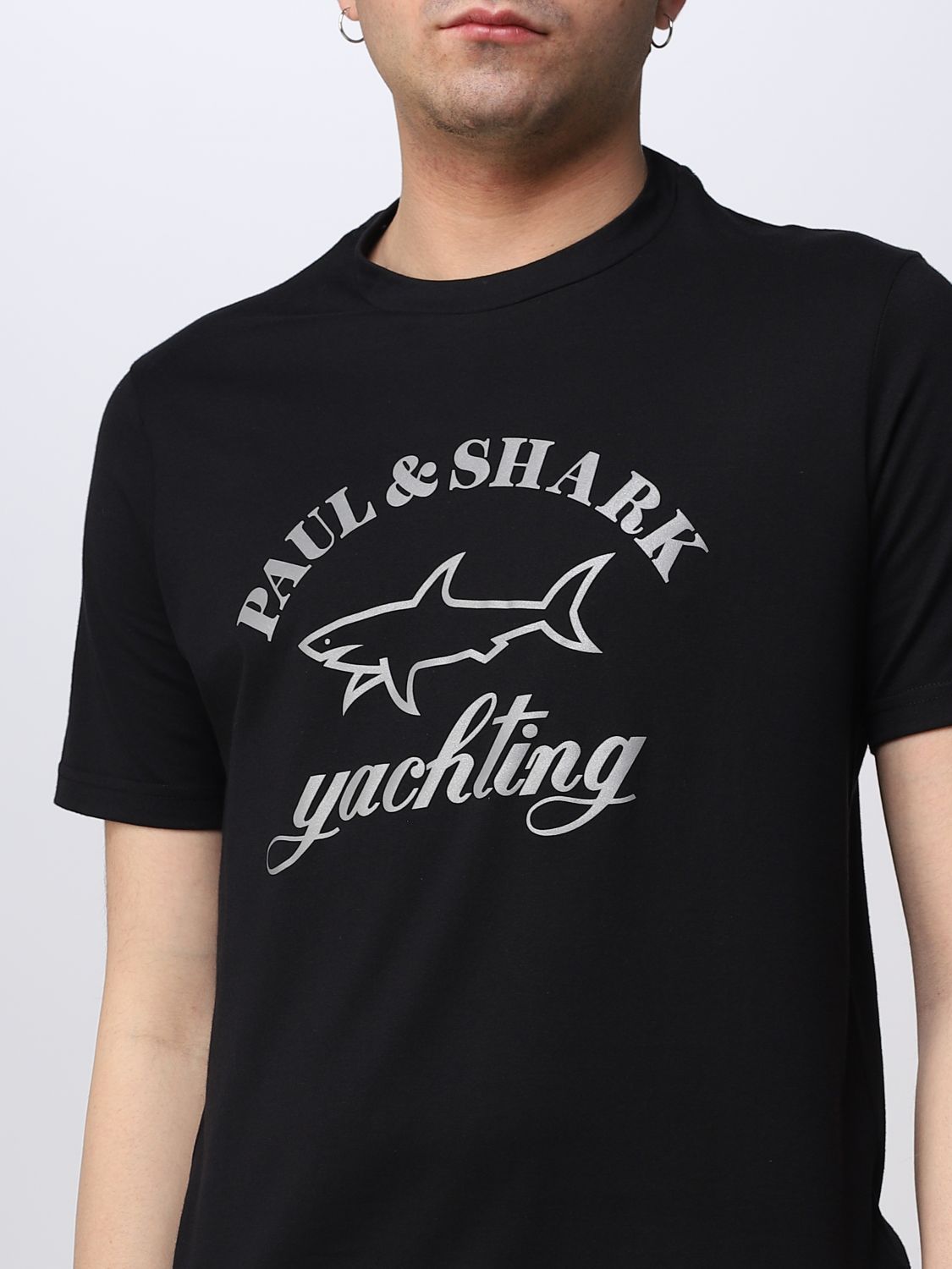 Absurd ontsnappen vloek PAUL & SHARK: t-shirt for man - Black | Paul & Shark t-shirt 11311628  online on GIGLIO.COM