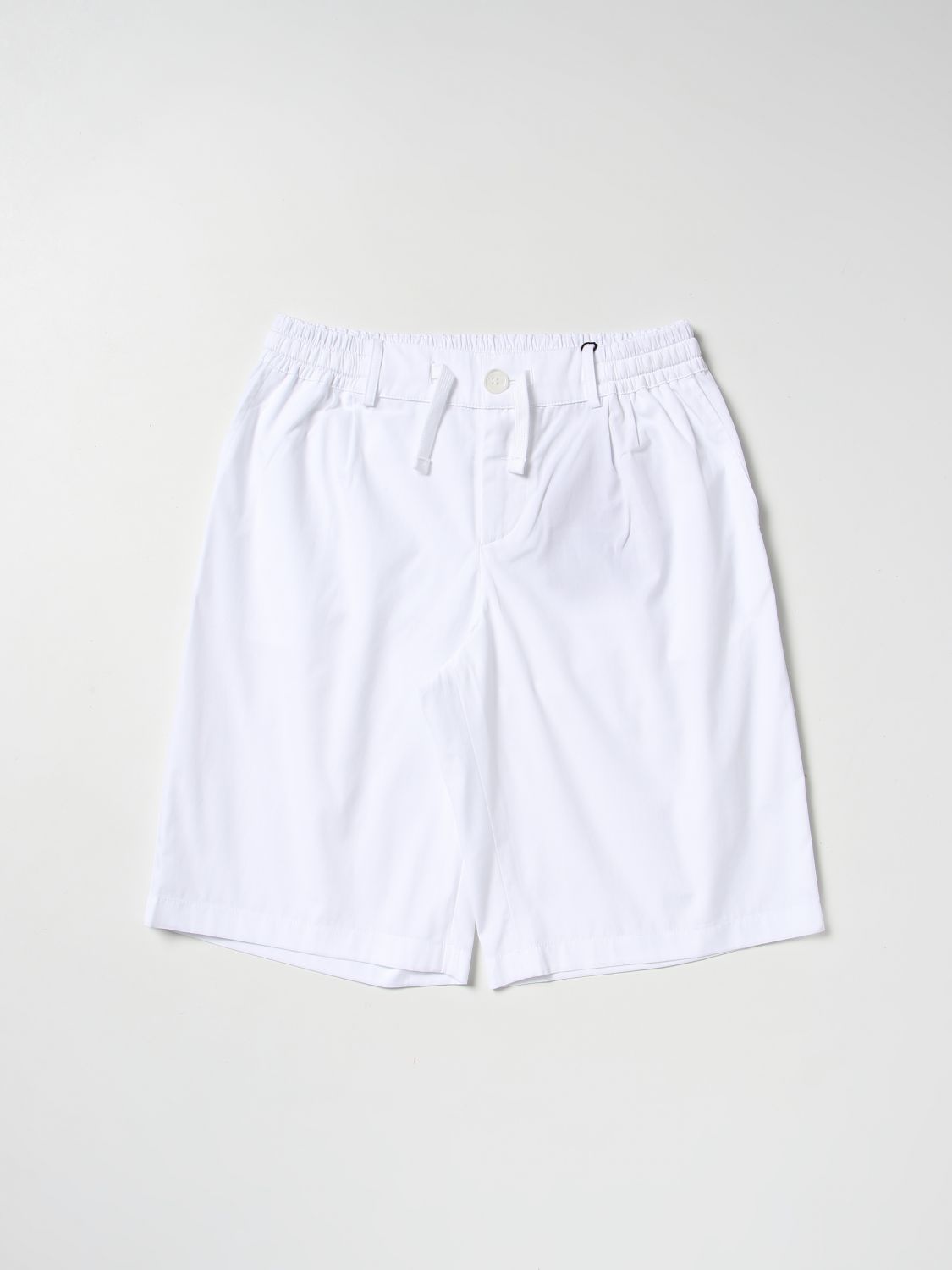 Dolce & Gabbana Kids' Cotton Pants In White