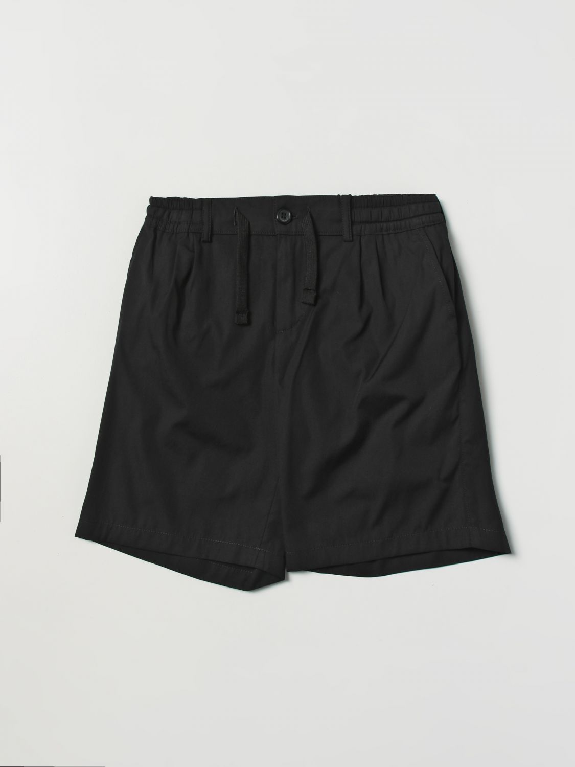 Dolce & Gabbana Kids' Cotton Pants In Black