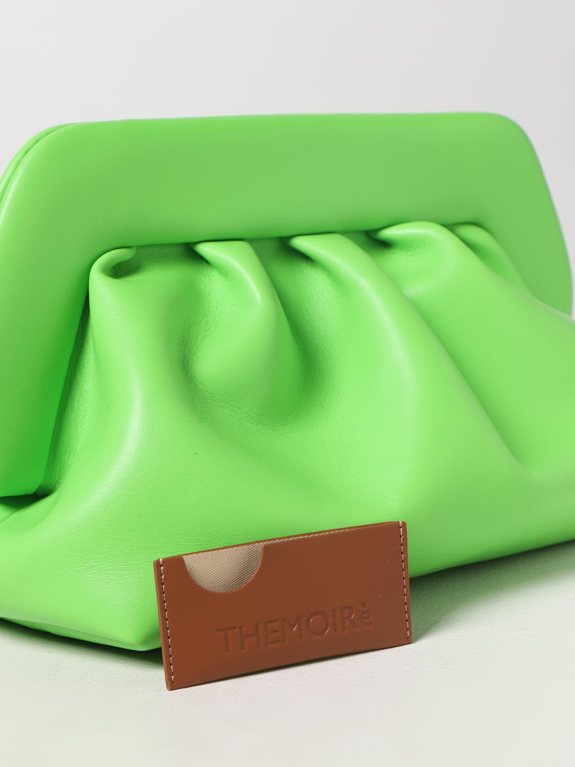 THEMOIRÈ clutch for woman Pistachio Themoirè clutch TMPS23BN