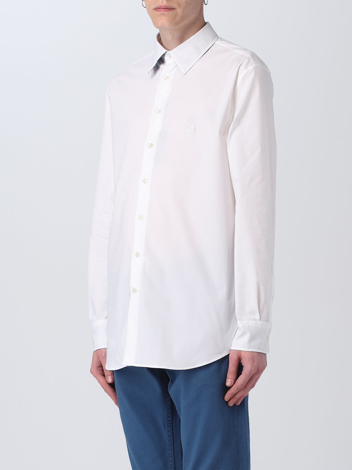 ETRO: shirt for man - White | Etro shirt 1K5268782 online on GIGLIO.COM