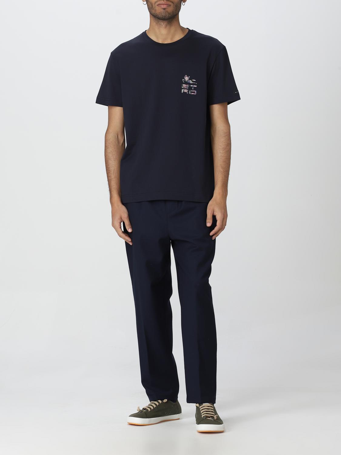 T-shirt Etro: T-shirt Etro in cotone blue 2