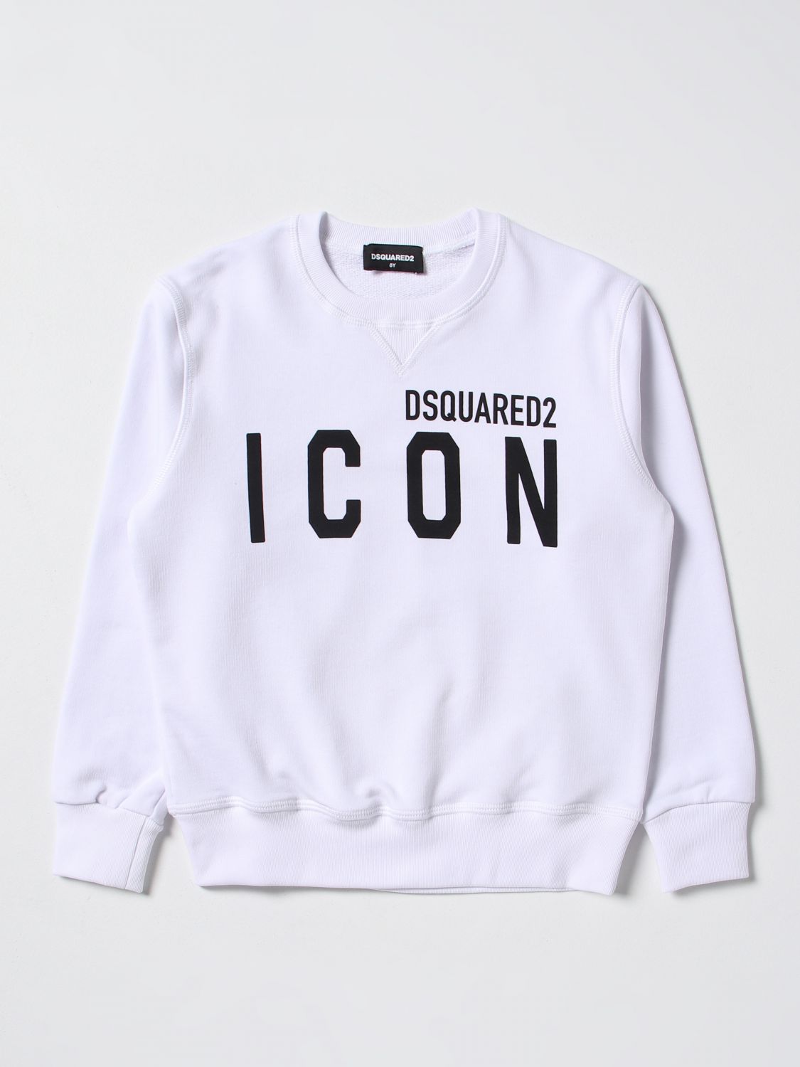 Kinderdag Regenachtig Benadrukken DSQUARED2 JUNIOR: sweater for boys - White | Dsquared2 Junior sweater  DQ1358D003G online on GIGLIO.COM