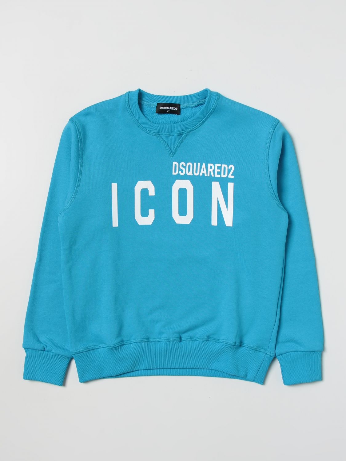 Grazen Riskeren flexibel DSQUARED2 JUNIOR: sweater for boys - Blue | Dsquared2 Junior sweater  DQ1358D003G online on GIGLIO.COM