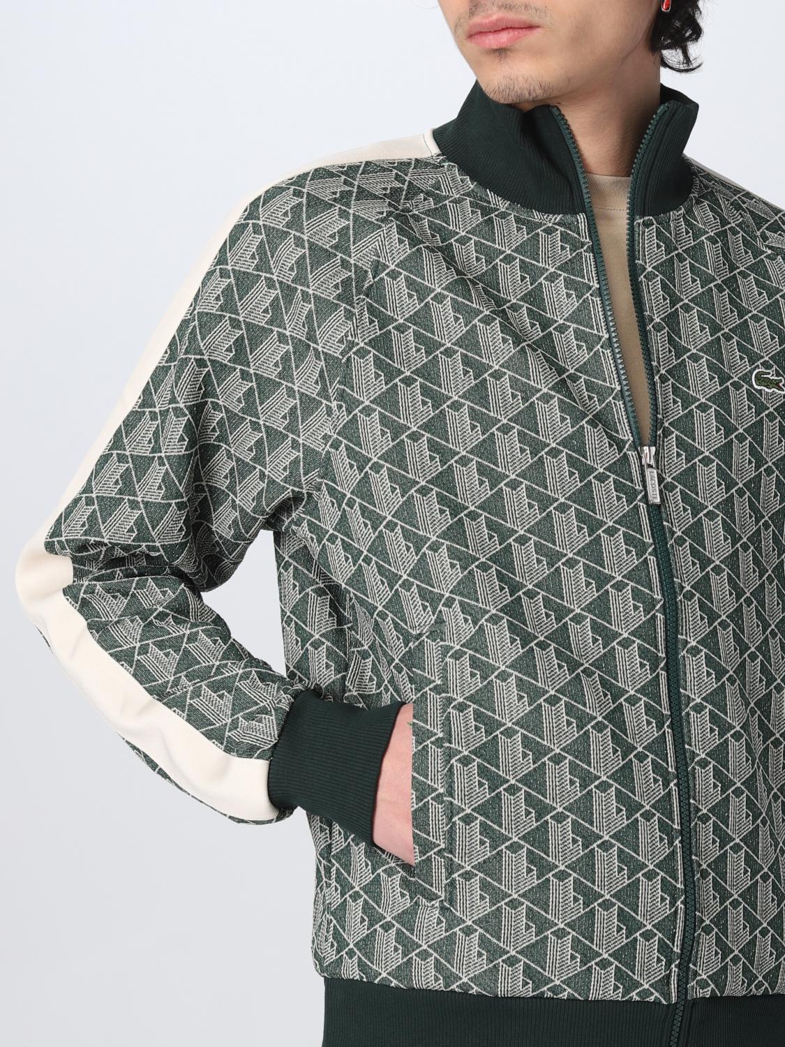 LACOSTE: sweatshirt for man - Green | Lacoste sweatshirt SH0072 online at  GIGLIO.COM