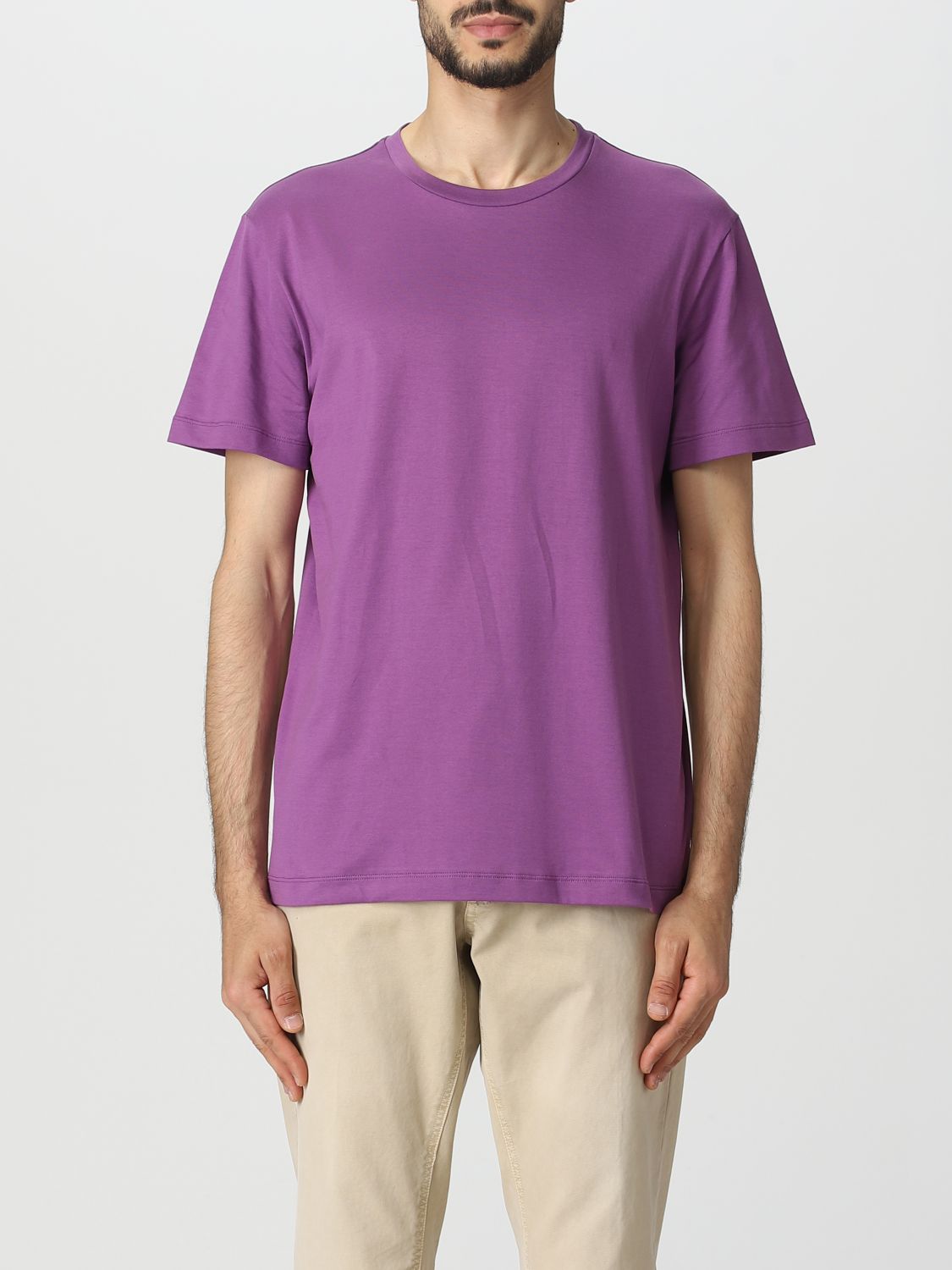 Roberto Collina T-shirt  Men In Violet
