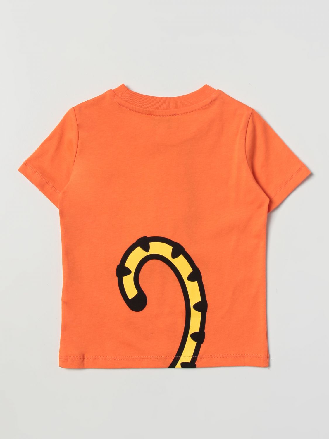 T-shirt Kenzo Junior: T-shirt Kenzo Junior in cotone arancione 2