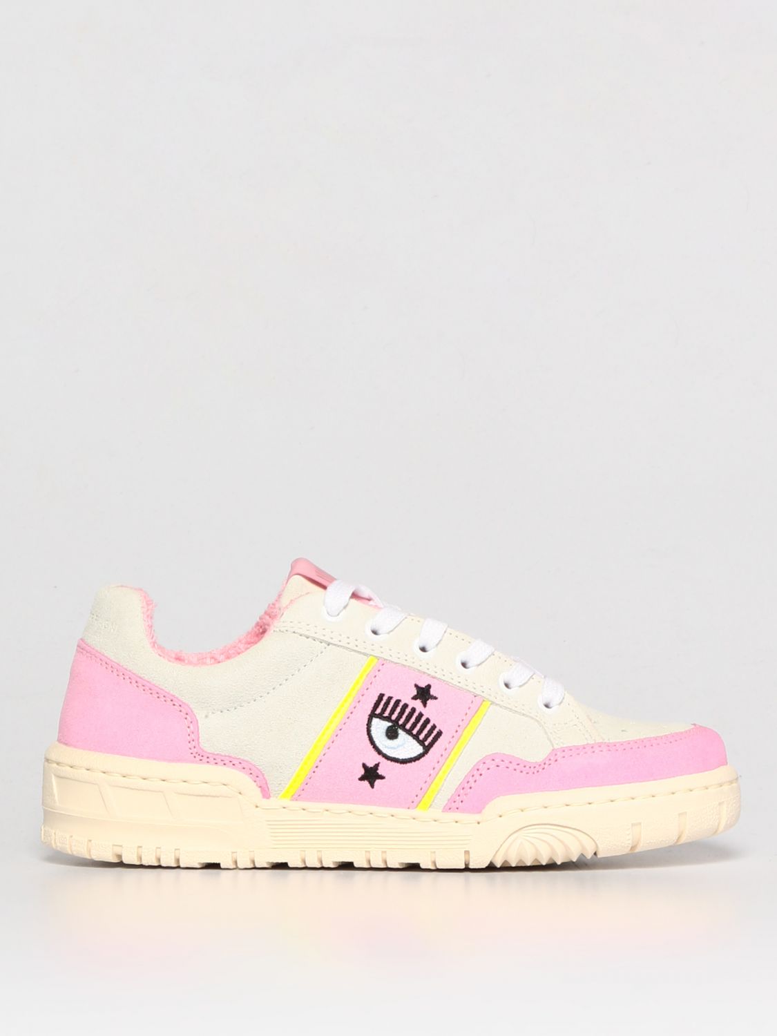 Shop Chiara Ferragni Sneakers  Woman Color Pink