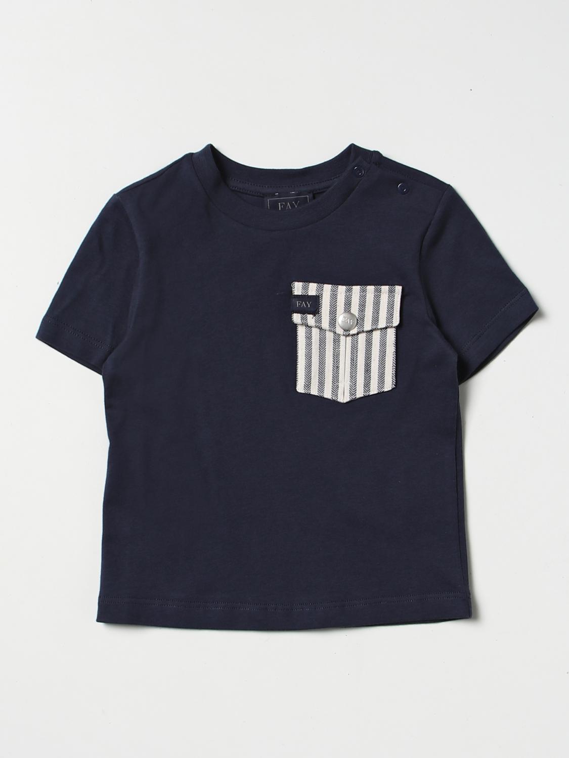 Fay Junior Babies' T-shirt  Kids Color Blue
