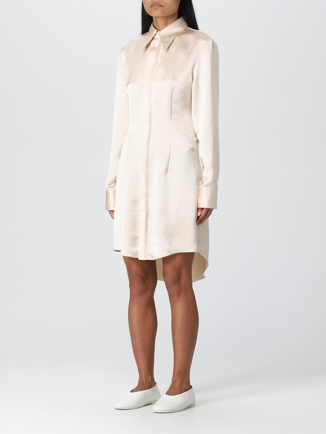 Mm6 Maison Margiela Outlet: dress for woman - Yellow Cream