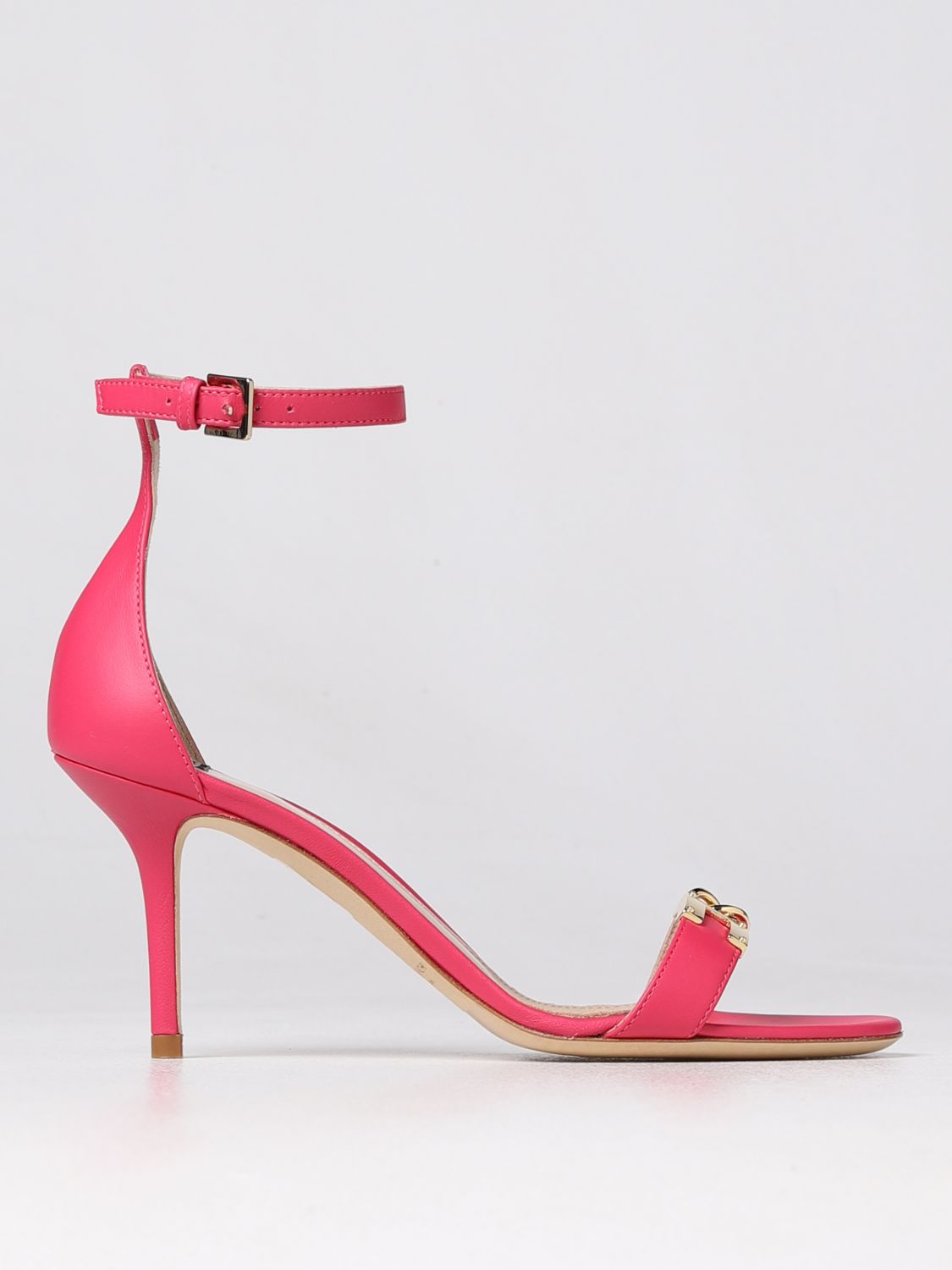 Elisabetta Franchi Heeled Sandals  Woman Color Fuchsia