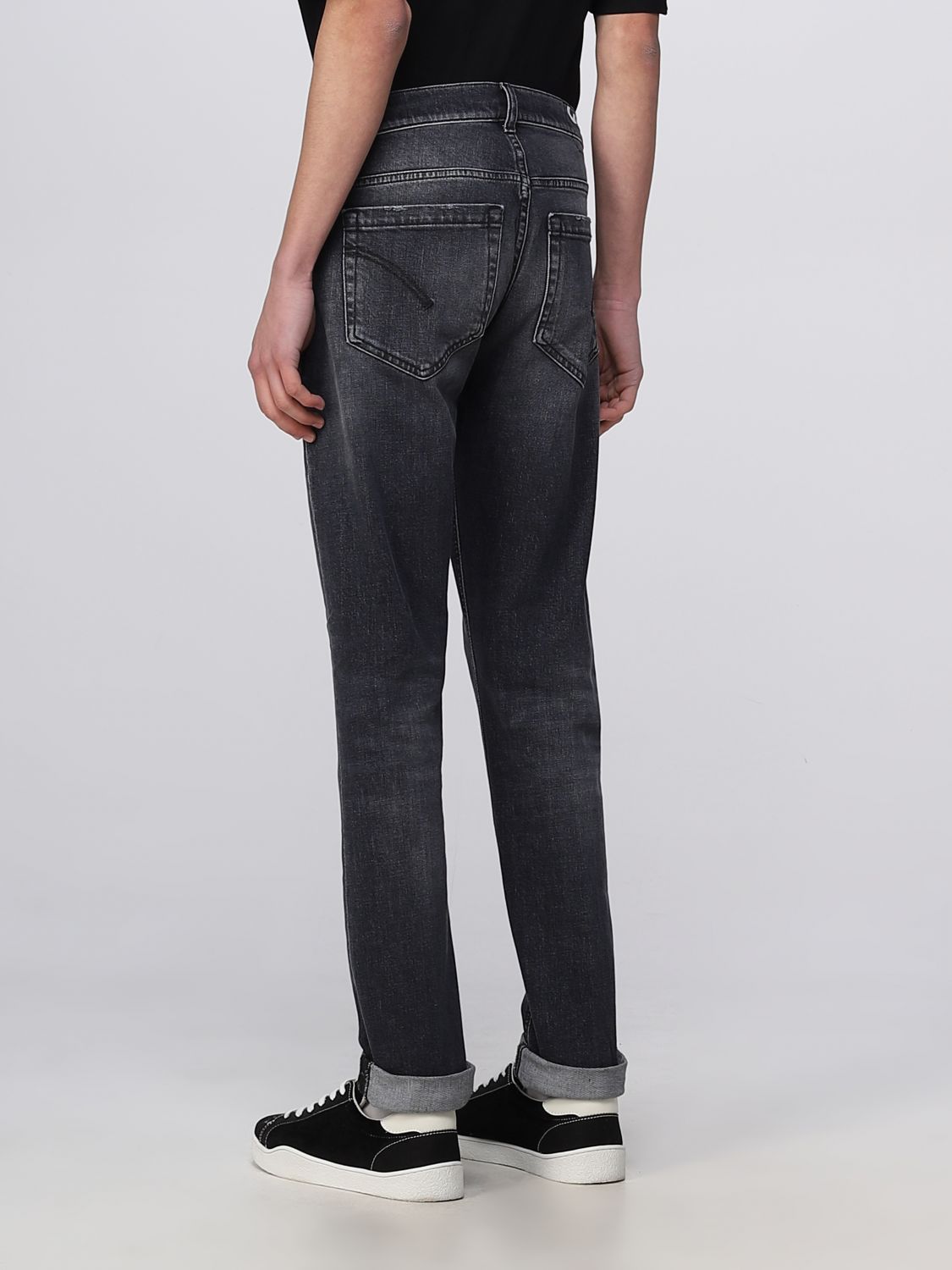 perspectief Simuleren schotel DONDUP: jeans for man - Black | Dondup jeans UP232DS0215UFL3 online on  GIGLIO.COM