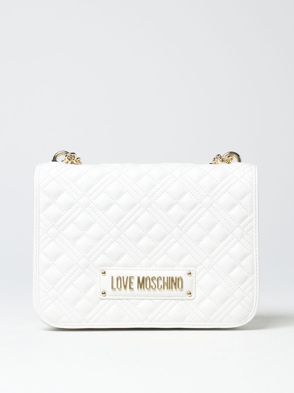 Love Moschino Shoulder Bag  Woman In Beige