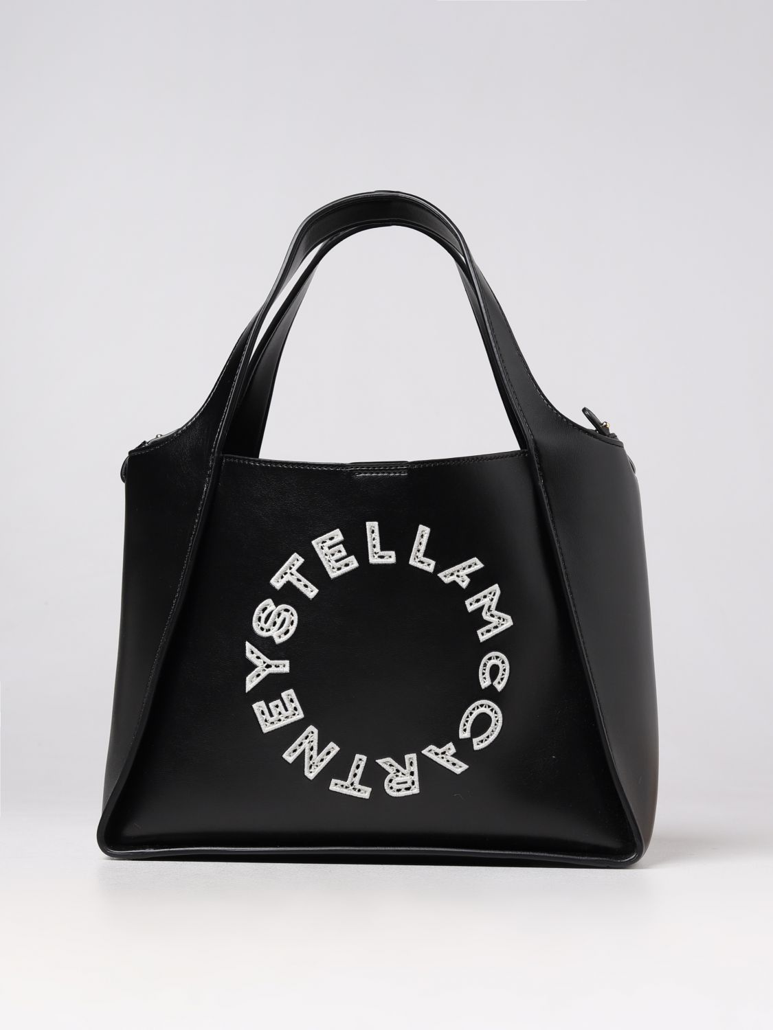 STELLA MCCARTNEY: bag in synthetic leather - Black | Stella Mccartney ...