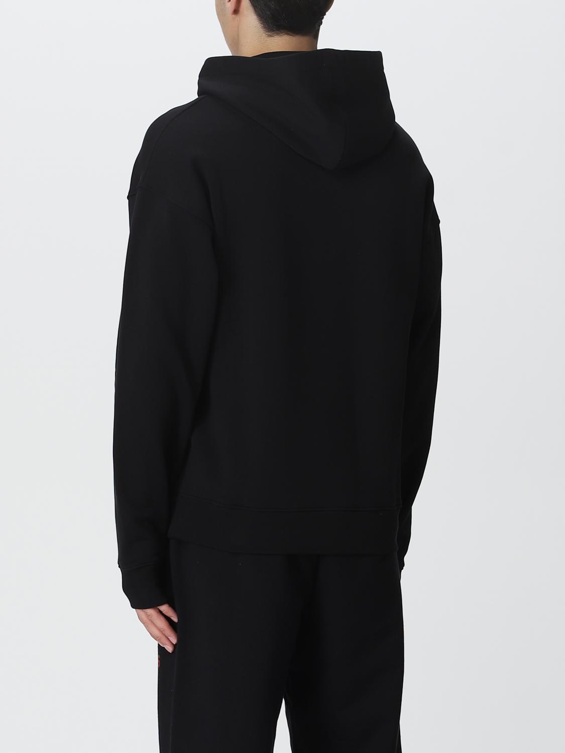 Felpa Moschino Couture: Felpa Moschino Couture in cotone nero 2