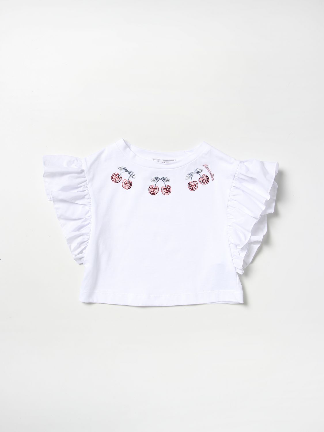 Monnalisa Kids' T-shirt  Kinder Farbe Weiss In White