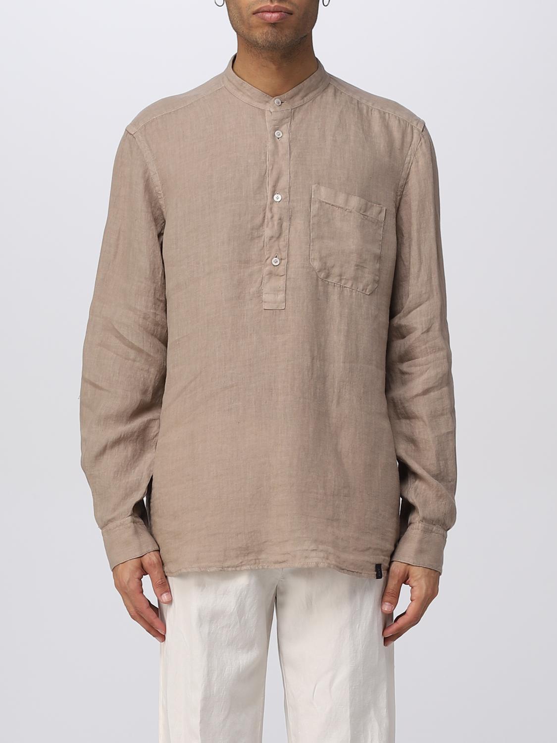 Fay Shirt  Men Color Cream