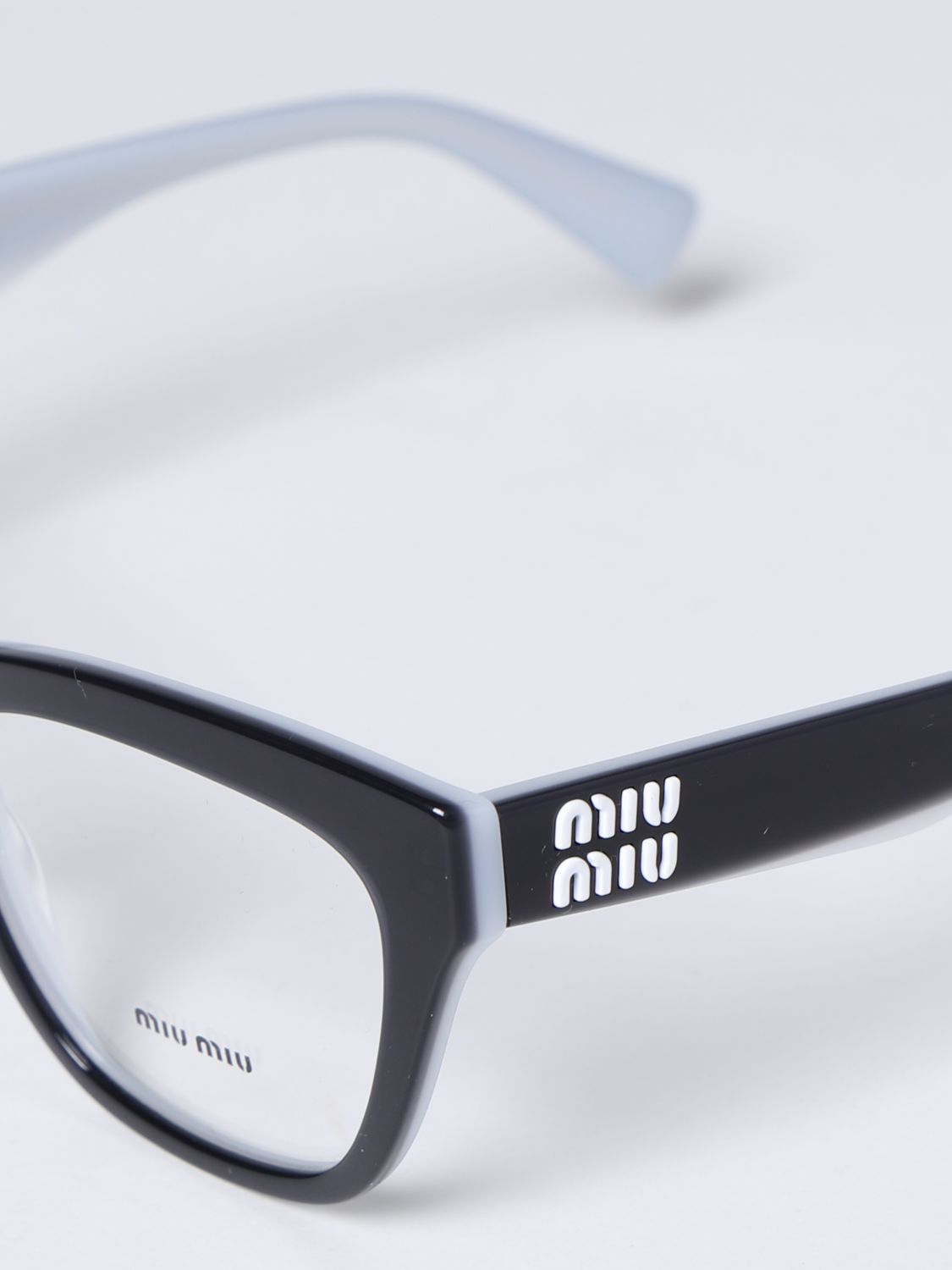 MIU MIU: Gafas de vista para mujer, Negro Gafas De Vista Miu Miu 03UV VISTA en en GIGLIO.COM