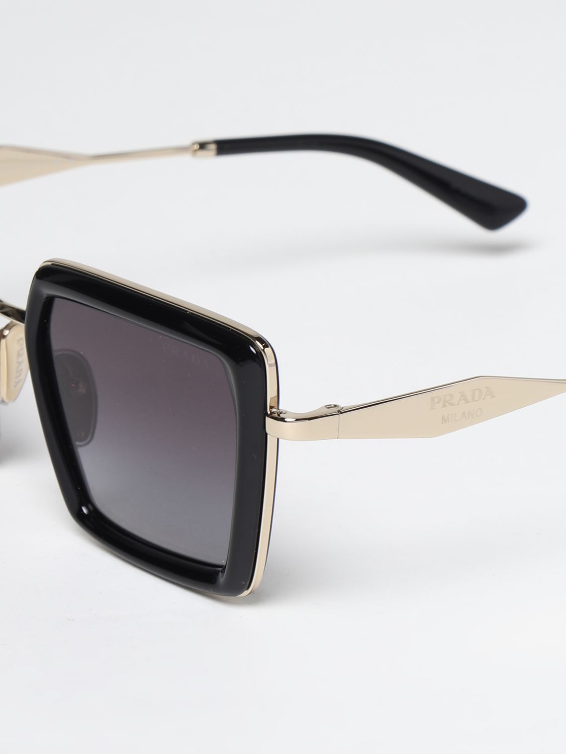 Sunglasses Prada: Prada sunglasses for woman gold 4