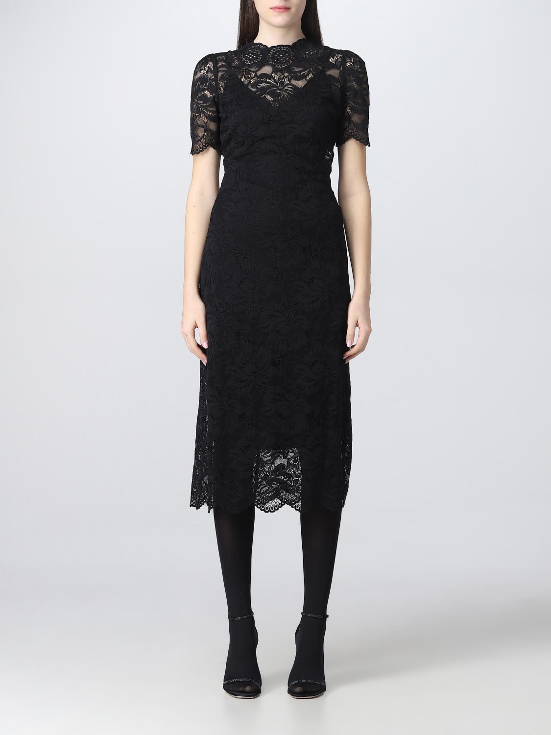 RABANNE Robes femme Noir Robes Rabanne 23PJR0520PA0170 en ligne