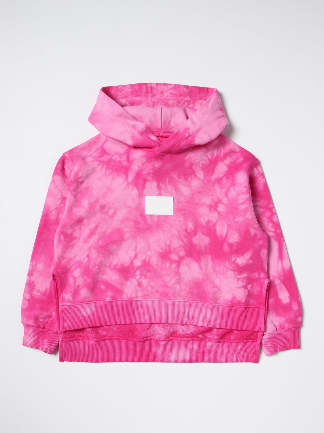 Shop Mm6 Maison Margiela Sweater  Kids Color Pink