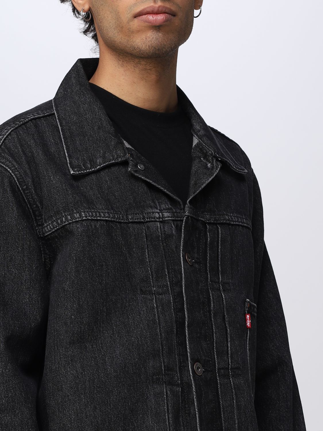 LEVI'S: jacket for man - Black | Levi's jacket A31740000 online on  