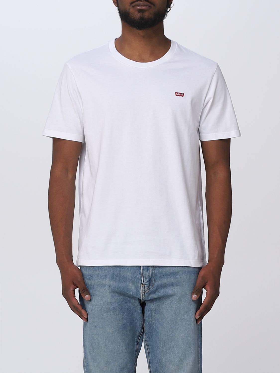 Bandiet mug staan LEVI'S: t-shirt for man - White | Levi's t-shirt 566050000 online on  GIGLIO.COM