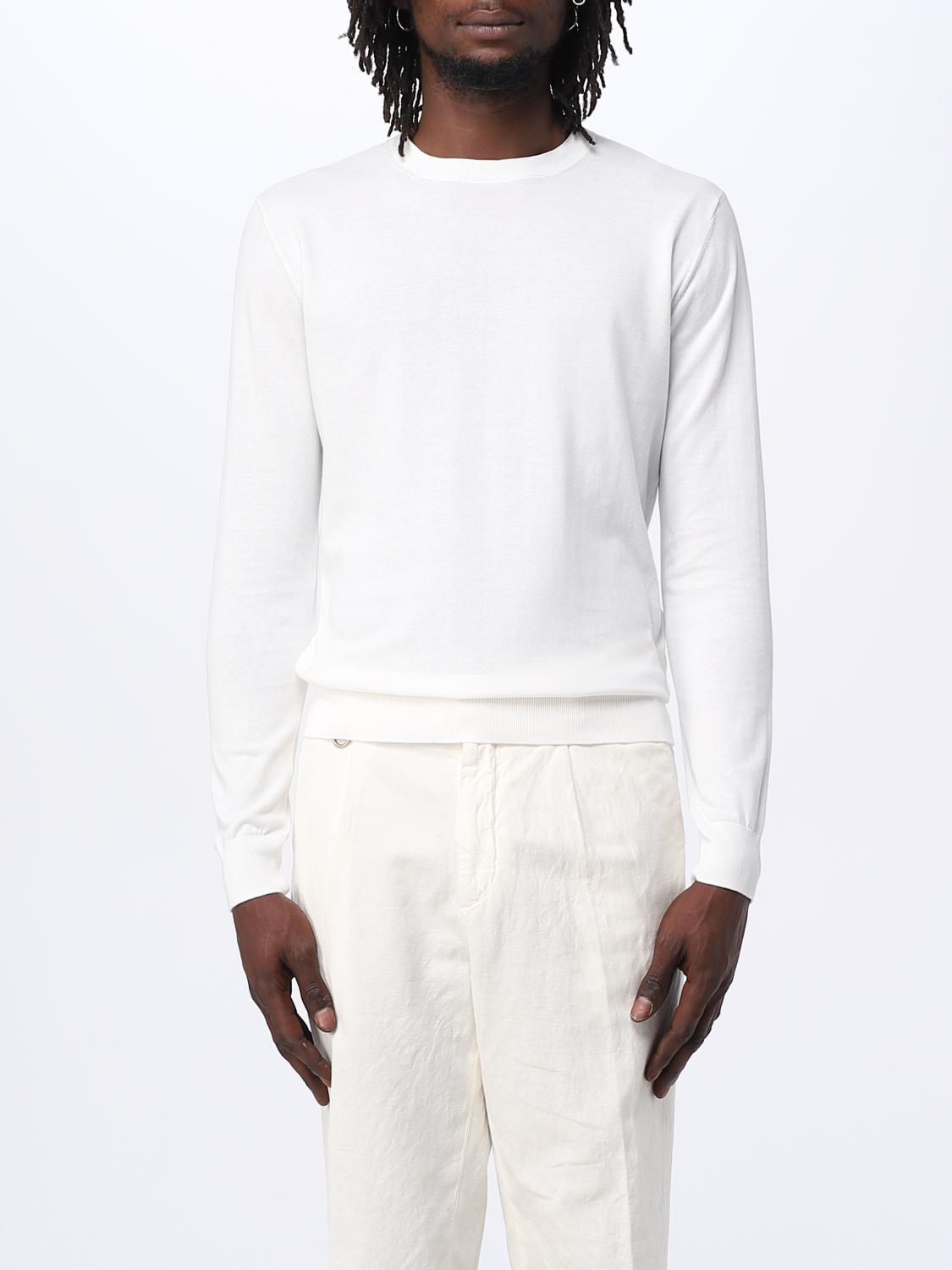 Paolo Pecora Sweater In Yellow Cream