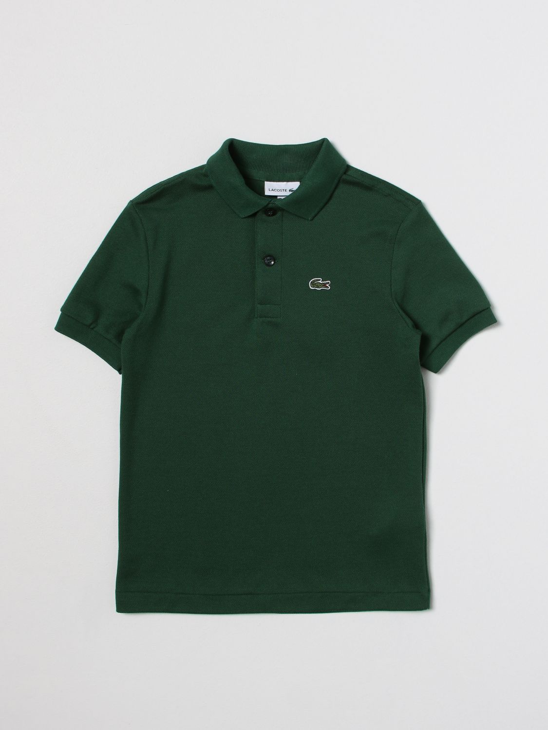Lacoste Polo Shirt Kids Color Forest Green | ModeSens