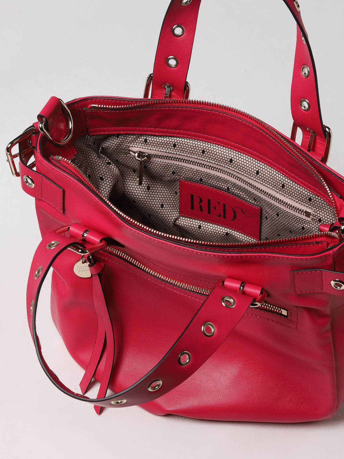 Handbag Red(V): Red(V) handbag for women red 4