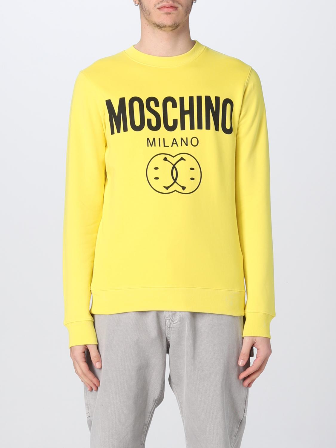 Moschino Couture Sweatshirt  Men Color Yellow