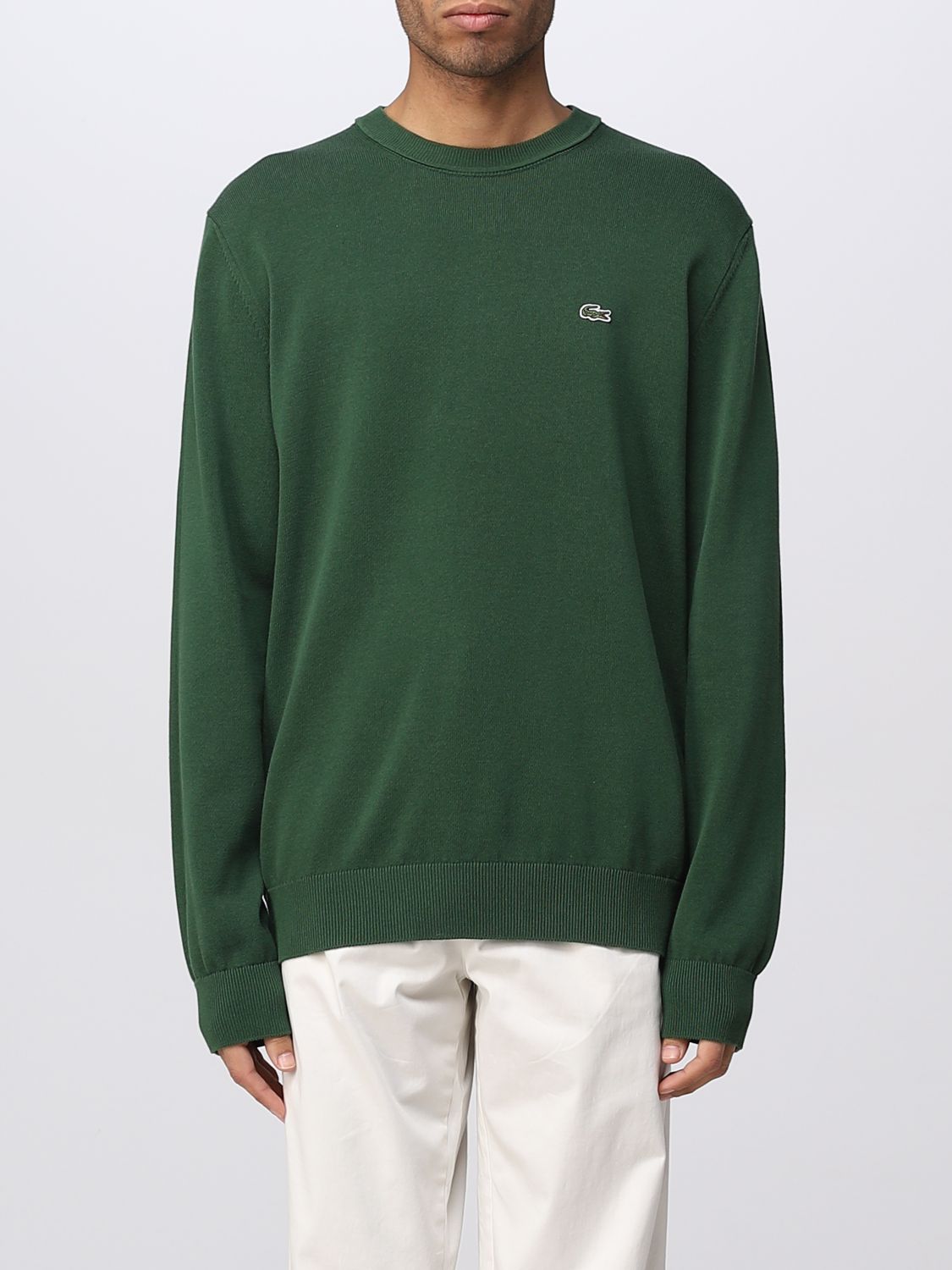 Enten vermomming Seminarie LACOSTE: sweater for man - Green | Lacoste sweater AH2193 online on  GIGLIO.COM