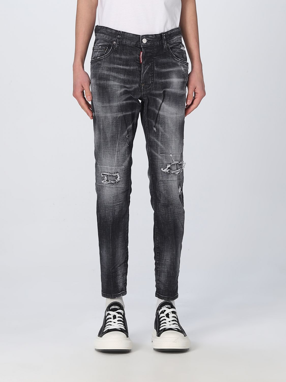 Jeans Dsquared2: Jeans Dsquared2 in denim nero 1