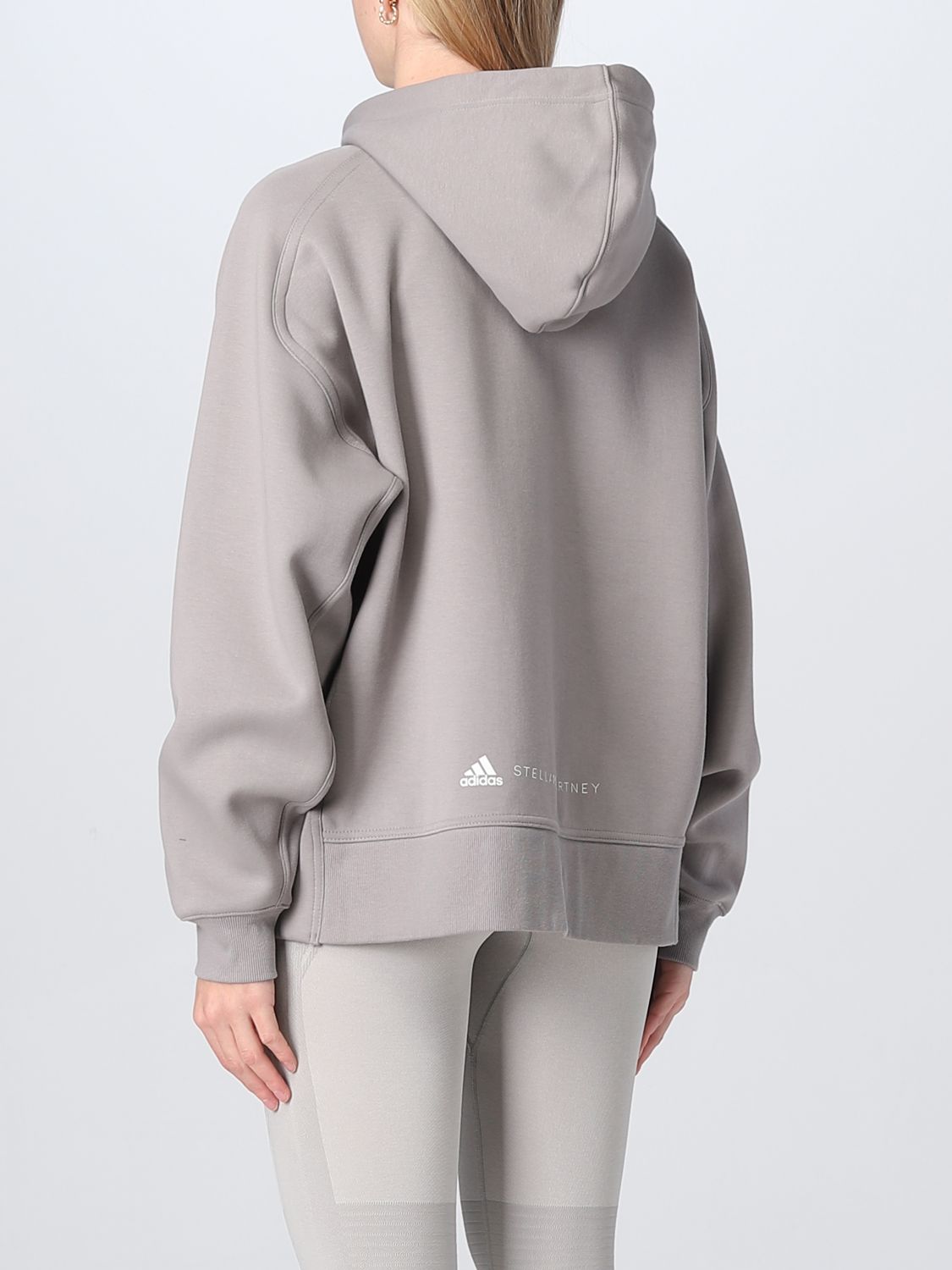 Sweatshirt Adidas By Stella Mccartney: Adidas By Stella Mccartney Damen Sweatshirt grau 3