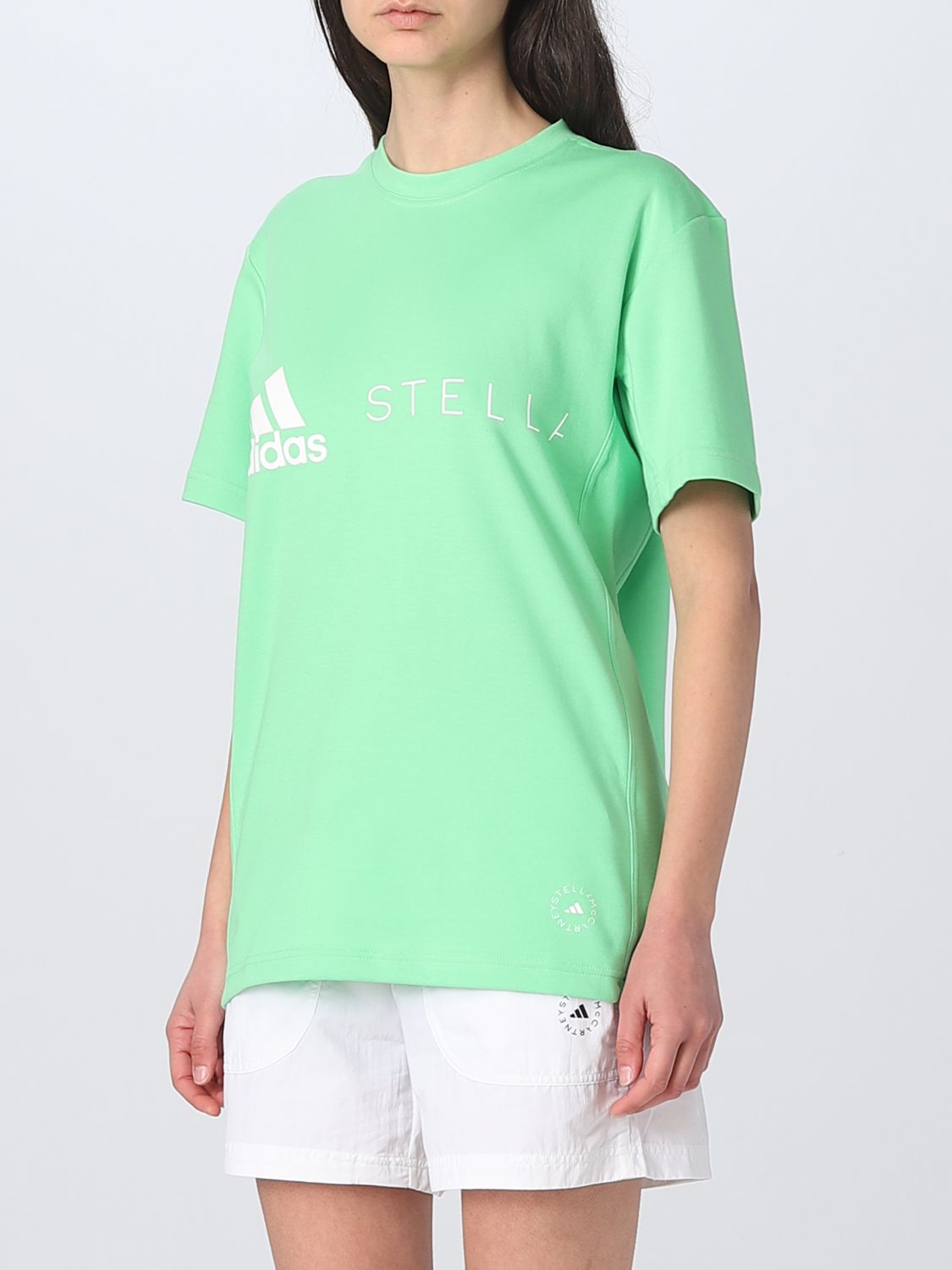 Desarmado después del colegio Embrión ADIDAS BY STELLA MCCARTNEY: t-shirt for woman - Green | Adidas By Stella  Mccartney t-shirt IB2300 online on GIGLIO.COM