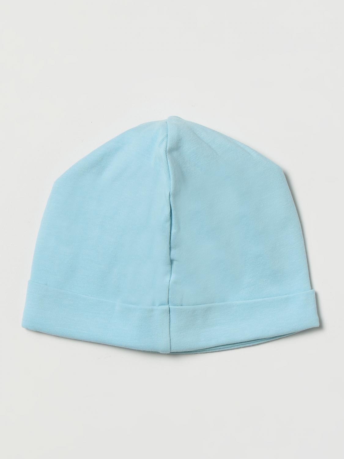 MOSCHINO BABY hat for kids Navy Moschino Baby hat MUX04ELBA10