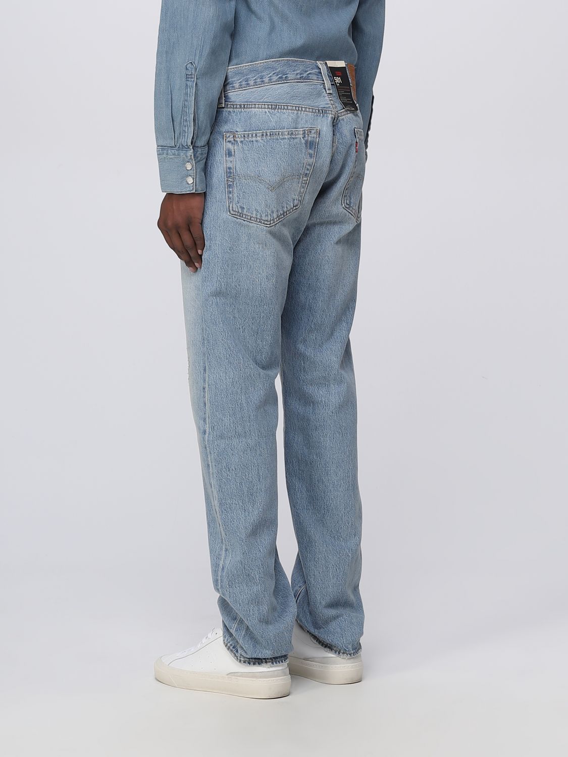 LEVI'S: jeans for man - Indigo | Levi's jeans A46770006 online on ...