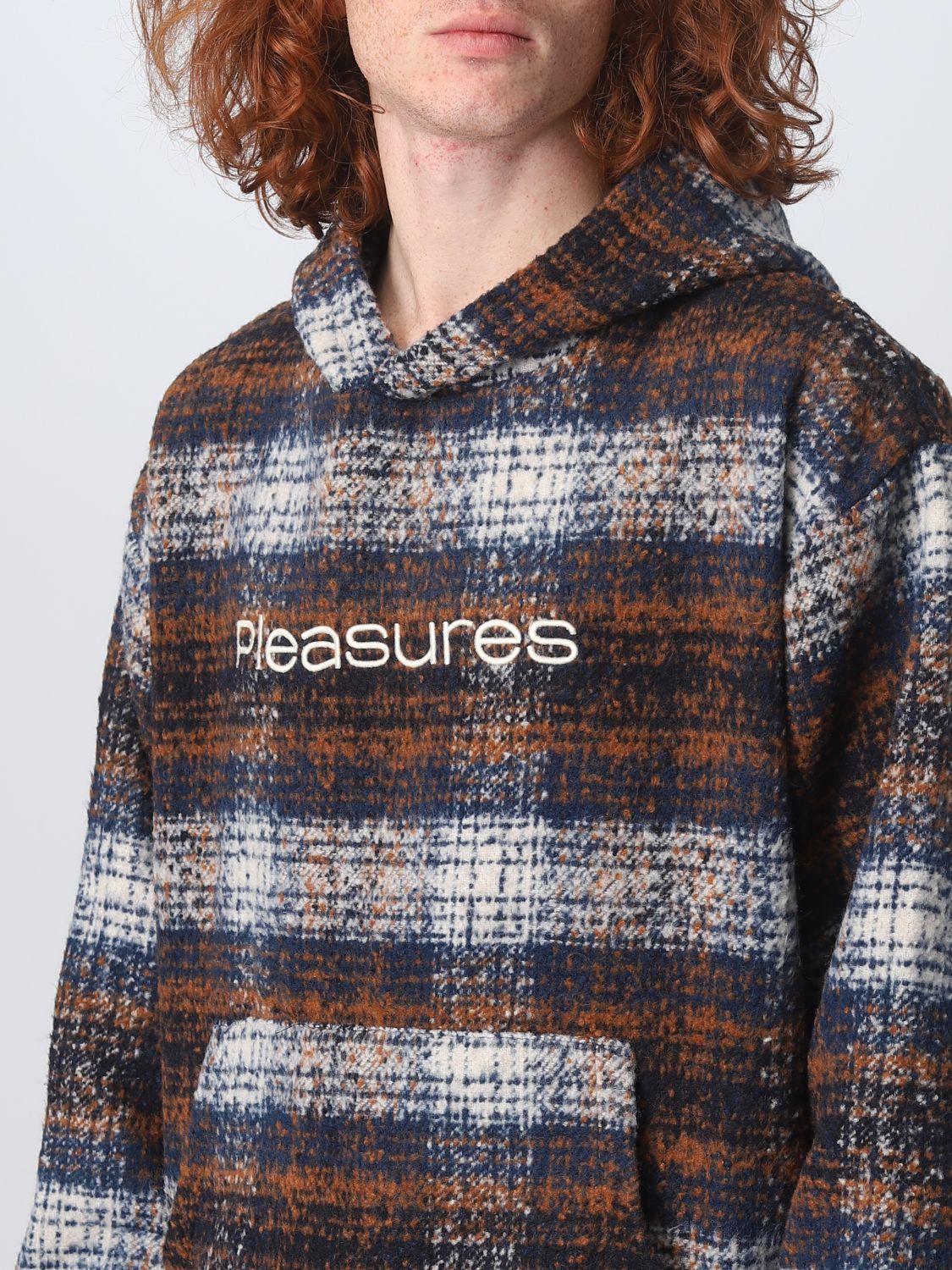 Sweatshirt Pleasures: Sweatshirt Pleasures homme marron 4