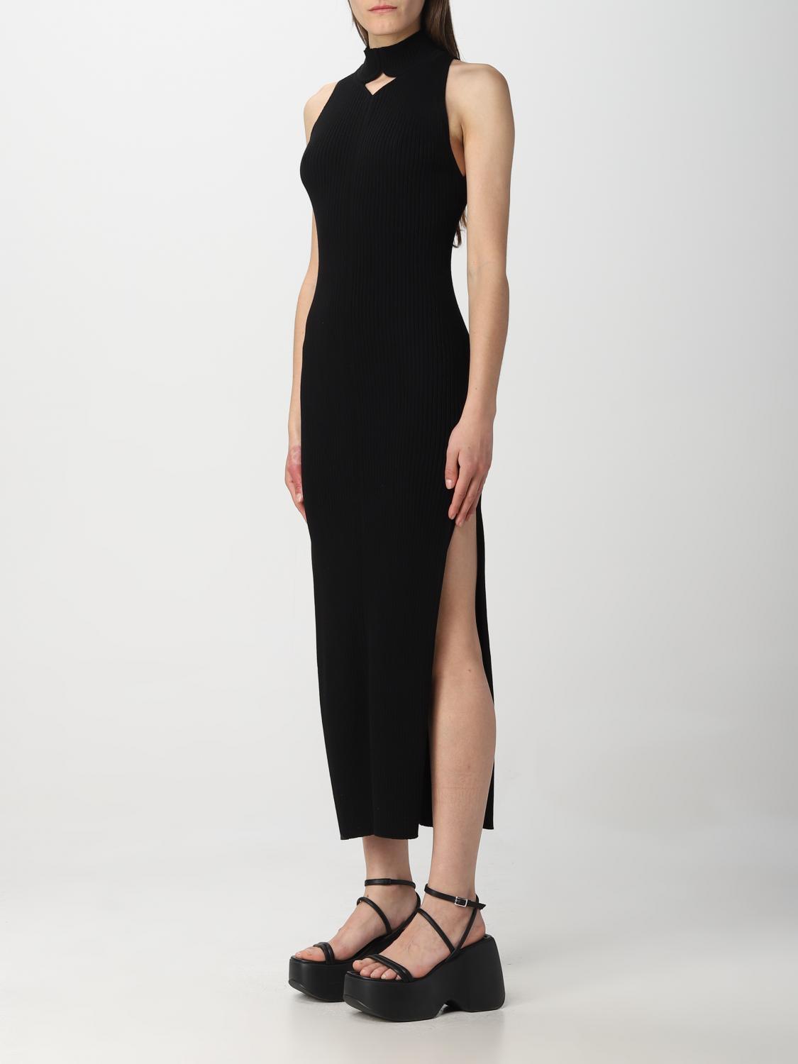 Abito Courrèges: Abito Courrèges donna nero 3