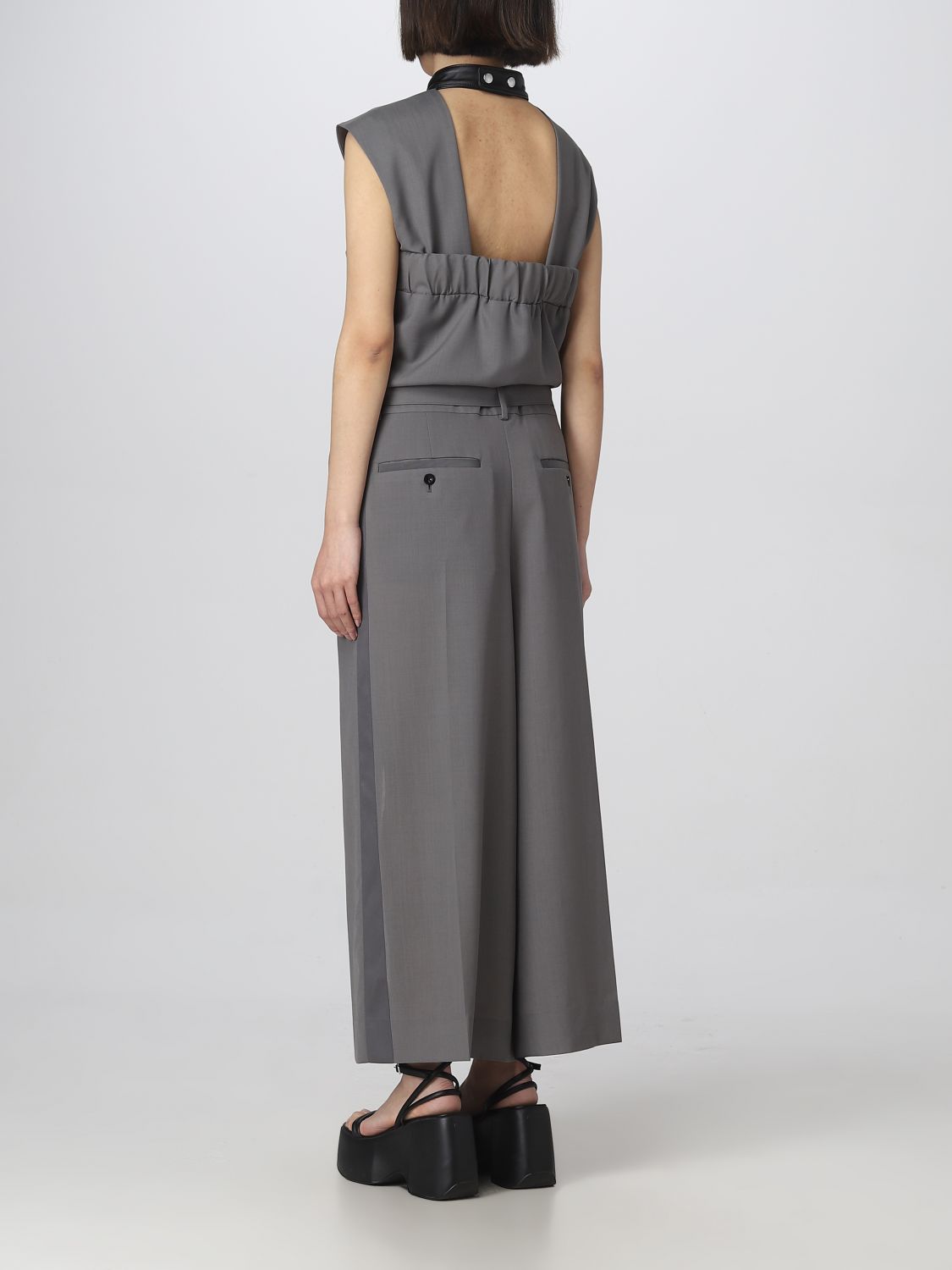 Dress Sacai: Sacai dress for woman grey 2