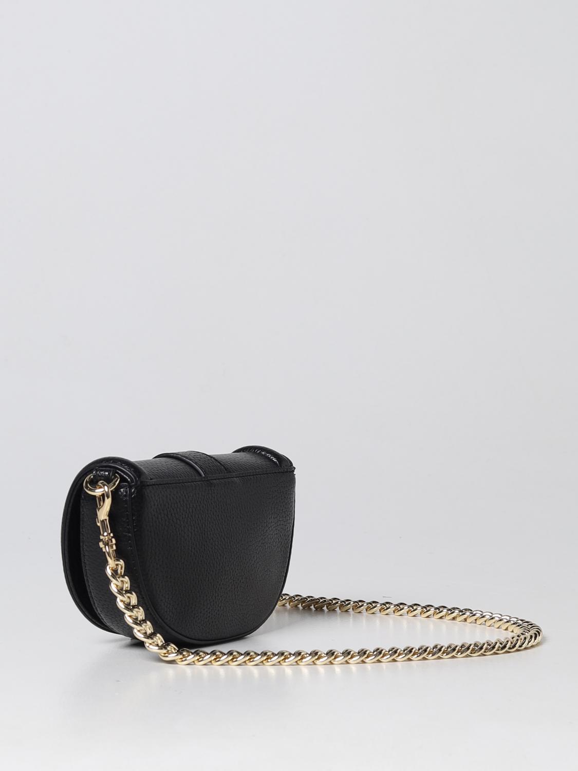 Borsa mini Versace Jeans Couture: Borsa Versace Jeans Couture in pelle sintetica a grana nero 2