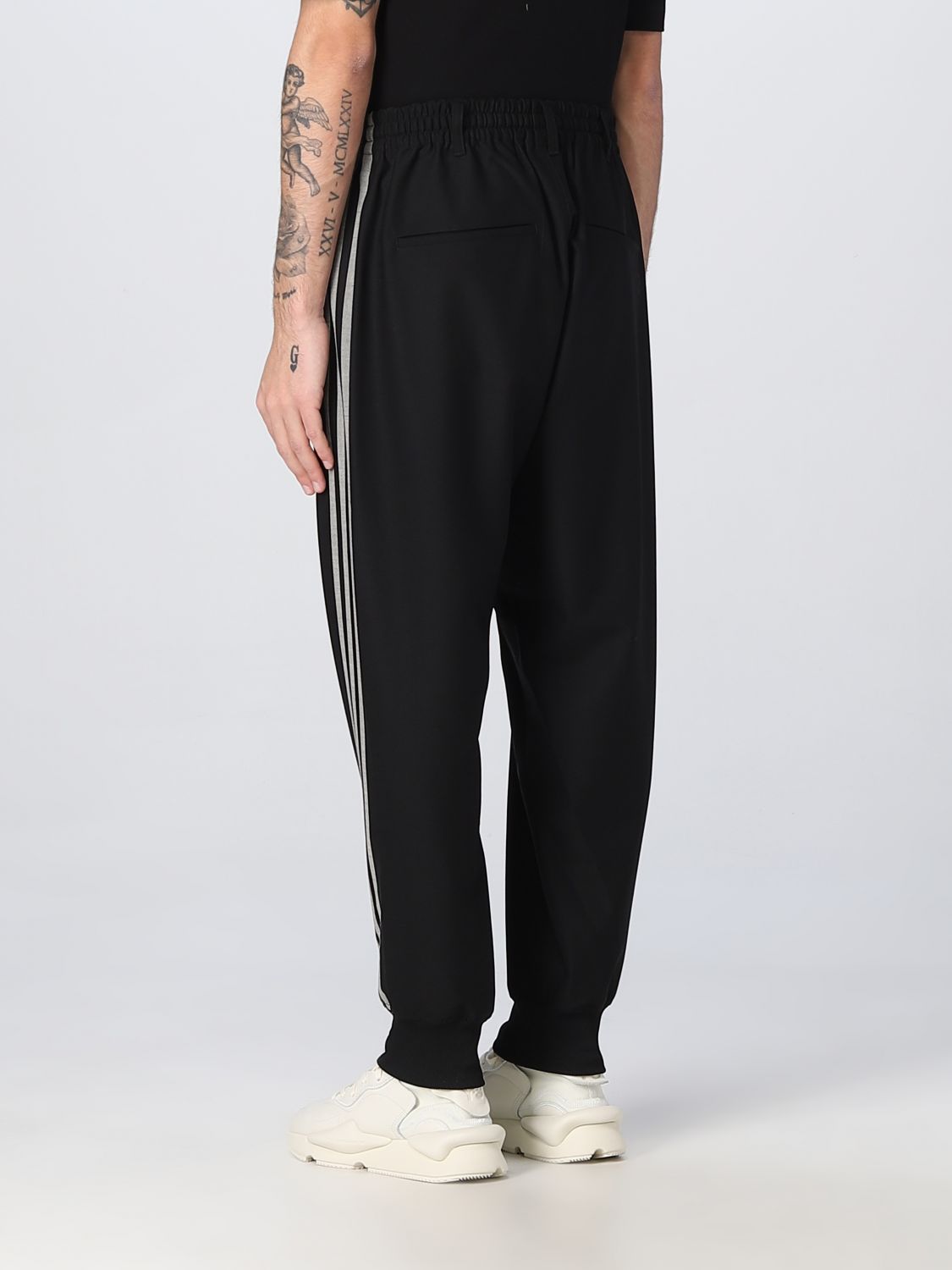 Y-3: pants for man - Black | Y-3 pants IB0387 online on GIGLIO.COM