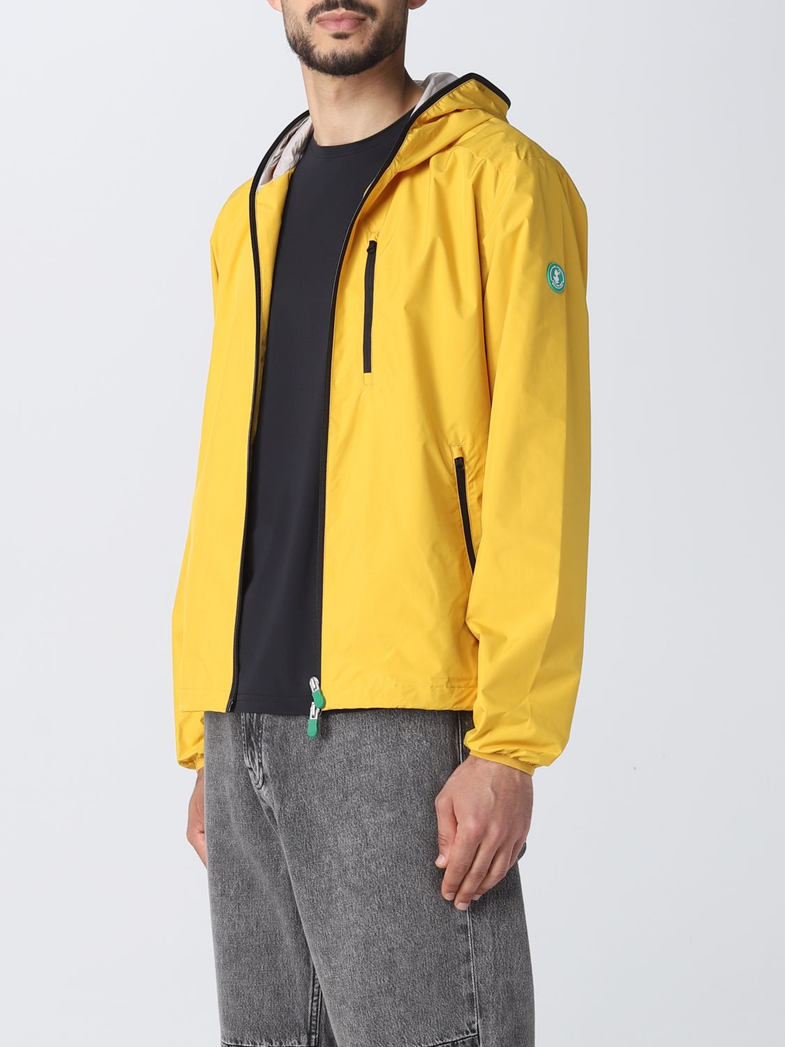 SAVE THE DUCK: jacket for man - Yellow | Save The Duck jacket ...