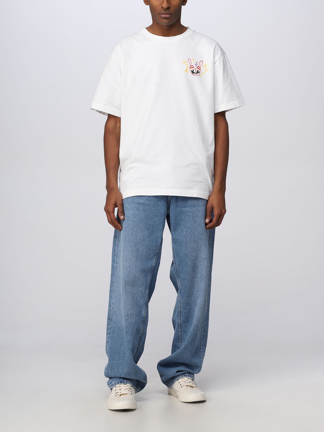 T-shirt Kenzo: T-shirt oversize Kenzo con stampa bowling bianco 2