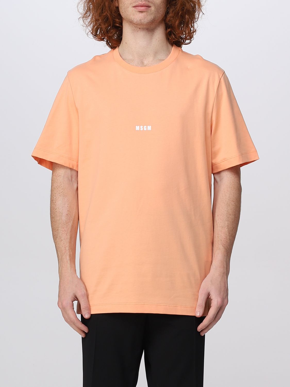 Msgm T-shirt  Herren Farbe Peach