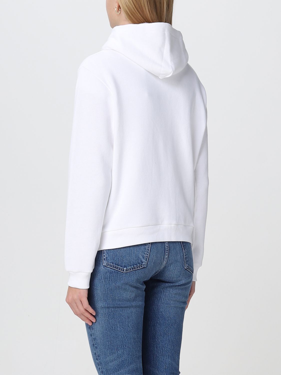 POLO RALPH LAUREN: sweatshirt for woman - White | Polo Ralph Lauren  sweatshirt 211891559 online on 