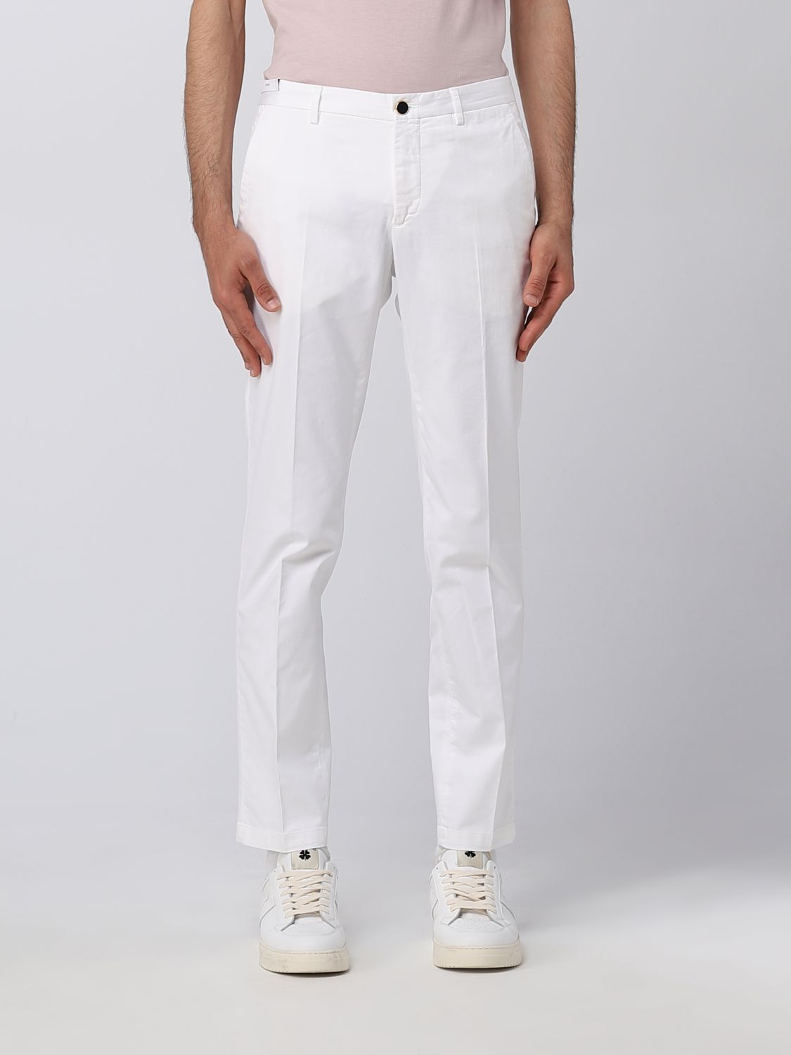PT TORINO: pants for man - White | Pt Torino pants C5DT01Z00CHNNT22 ...