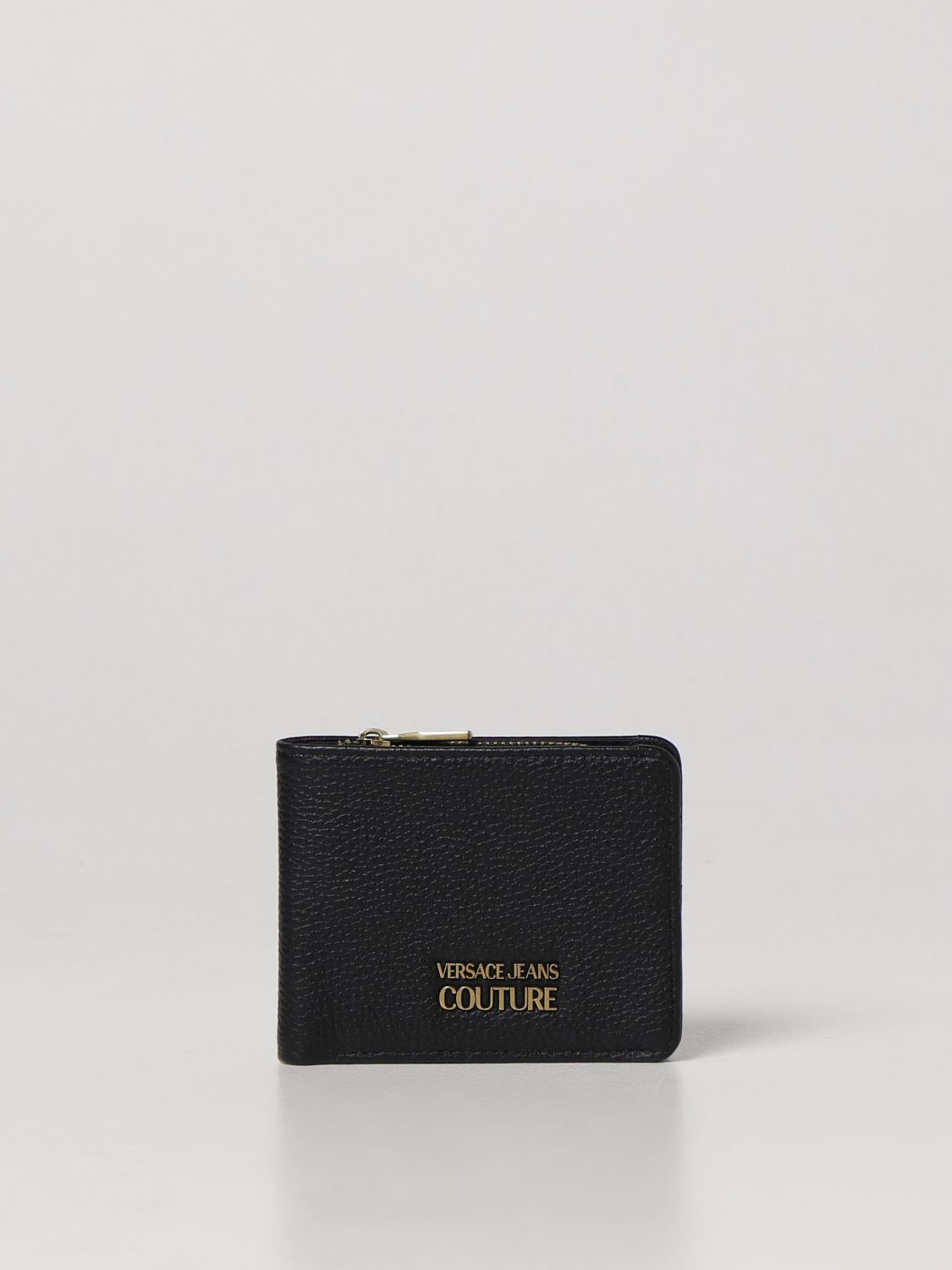 VERSACE JEANS COUTURE: wallet for man - Black | Versace Jeans Couture ...