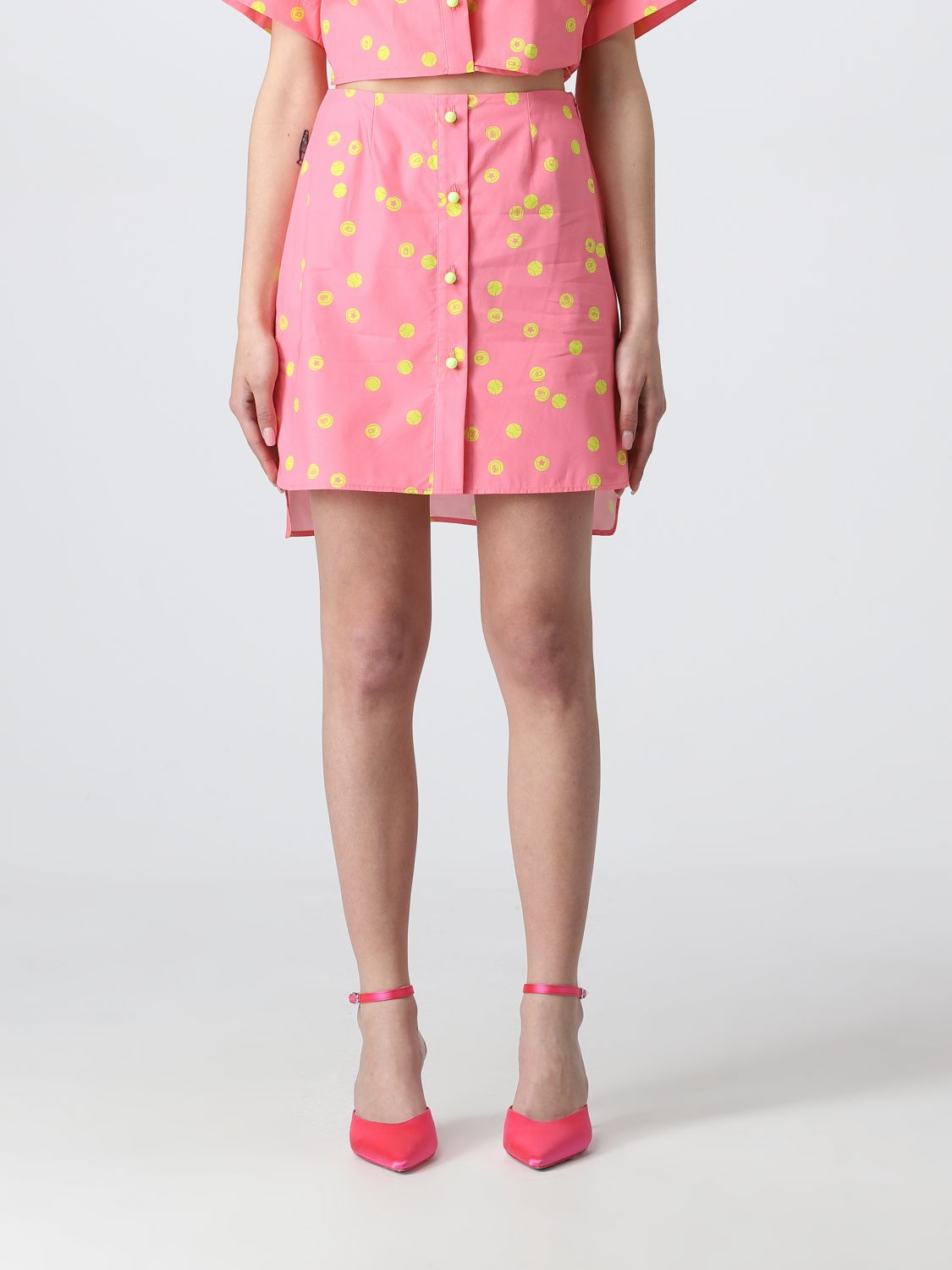 CHIARA FERRAGNI: skirt for woman - Pink | Chiara Ferragni skirt ...